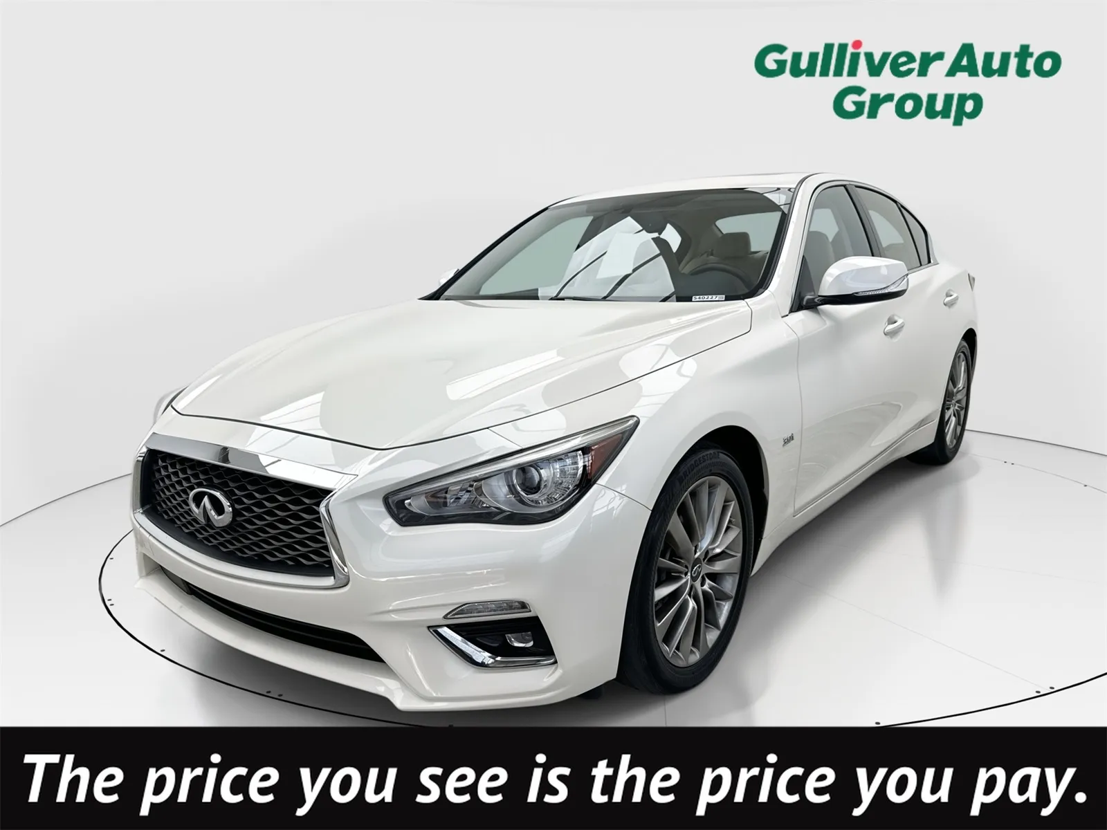 2019 INFINITI Q50 3.0t LUXE