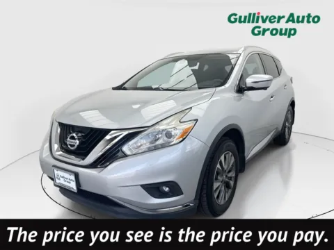 Silver 2016 Nissan Murano SL for sale in Plano, TX