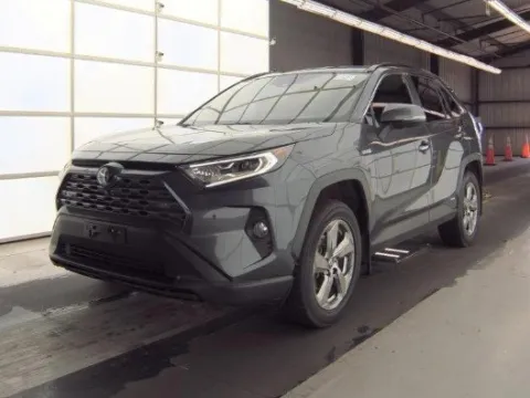 Gray 2019 Toyota RAV4 Hybrid Limited for sale in Plano, TX