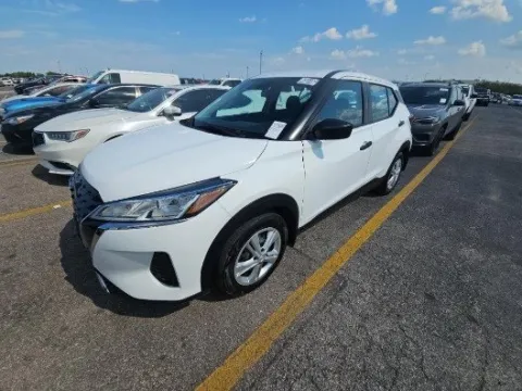 White 2021 Nissan Kicks S for sale in Plano, TX