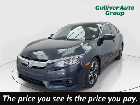 Gray 2018 Honda Civic EX-T for sale in Plano, TX