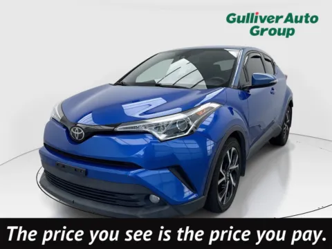 Blue 2018 Toyota C-HR XLE for sale in Plano, TX