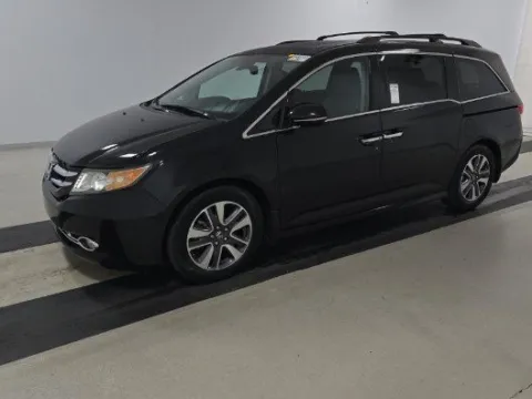 Black 2015 Honda Odyssey Touring for sale in Plano, TX