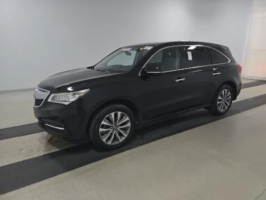 Black 2016 Acura MDX 3.5L for sale in Plano, TX