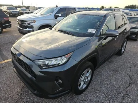 Black 2021 Toyota RAV4 XLE for sale in Plano, TX