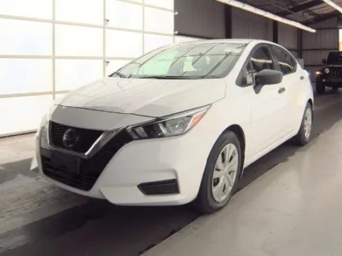 White 2021 Nissan Versa 1.6 S for sale in Plano, TX