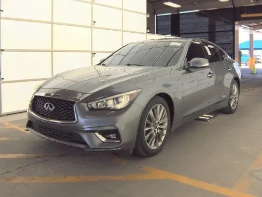 Gray 2020 INFINITI Q50 3.0t LUXE for sale in Plano, TX