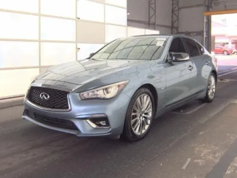 Blue 2020 INFINITI Q50 3.0t LUXE for sale in Plano, TX