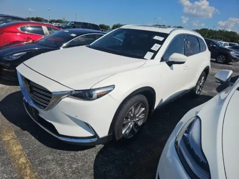 White 2021 Mazda CX-9 Grand Touring for sale in Plano, TX