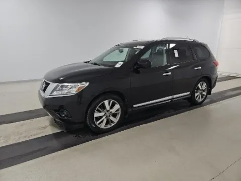 Black 2015 Nissan Pathfinder Platinum for sale in Plano, TX