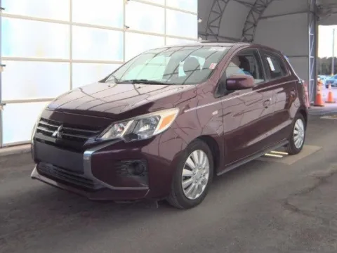 Red 2022 Mitsubishi Mirage ES for sale in Plano, TX