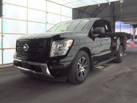 Black 2021 Nissan Titan SV for sale in Plano, TX