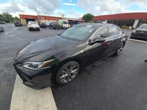 Black 2021 Lexus ES 350 F Sport for sale in Plano, TX