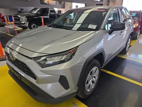 Silver 2022 Toyota RAV4 LE for sale in Plano, TX