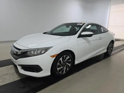 White 2017 Honda Civic LX-P for sale in Plano, TX