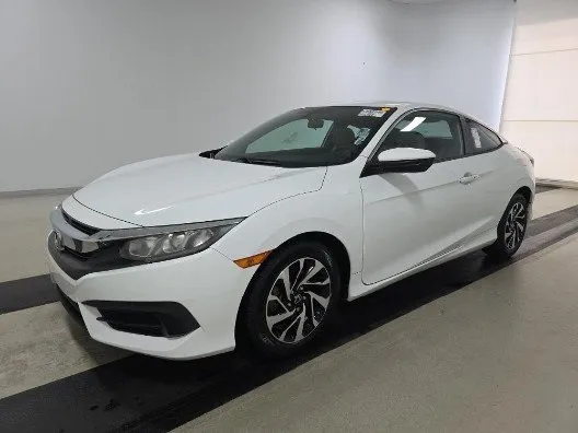 White 2017 Honda Civic LX-P for sale in Plano, TX