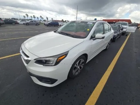 White 2021 Subaru Legacy Premium for sale in Plano, TX