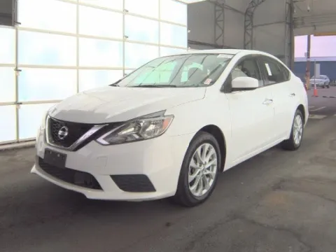 White 2019 Nissan Sentra SV for sale in Plano, TX