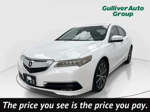 White 2016 Acura TLX V6 for sale in Plano, TX