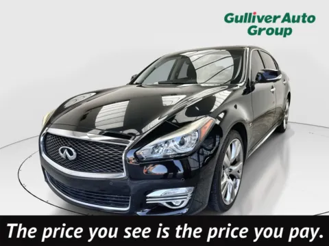 Black 2018 INFINITI Q70L 3.7 for sale in Plano, TX