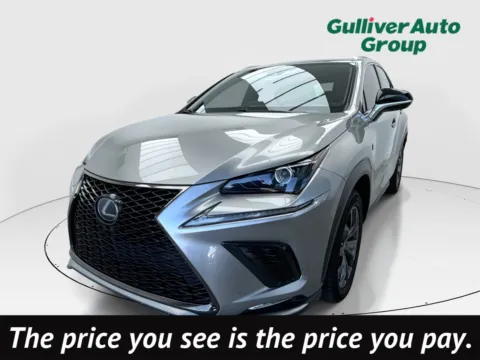 Silver 2021 Lexus NX 300 F Sport for sale in Plano, TX
