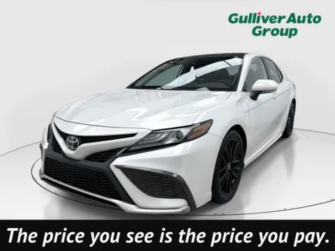 White 2021 Toyota Camry XSE for sale in Plano, TX