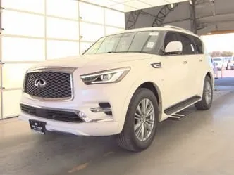 White 2019 INFINITI QX80 LUXE for sale in Plano, TX