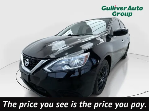 Black 2018 Nissan Sentra S for sale in Plano, TX