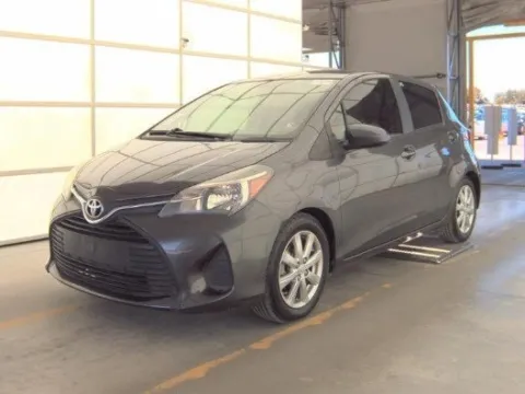 Gray 2015 Toyota Yaris LE for sale in Plano, TX