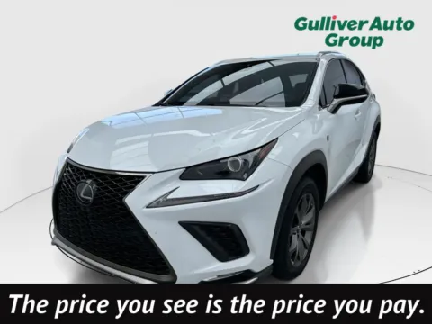 White 2020 Lexus NX 300 F Sport for sale in Plano, TX