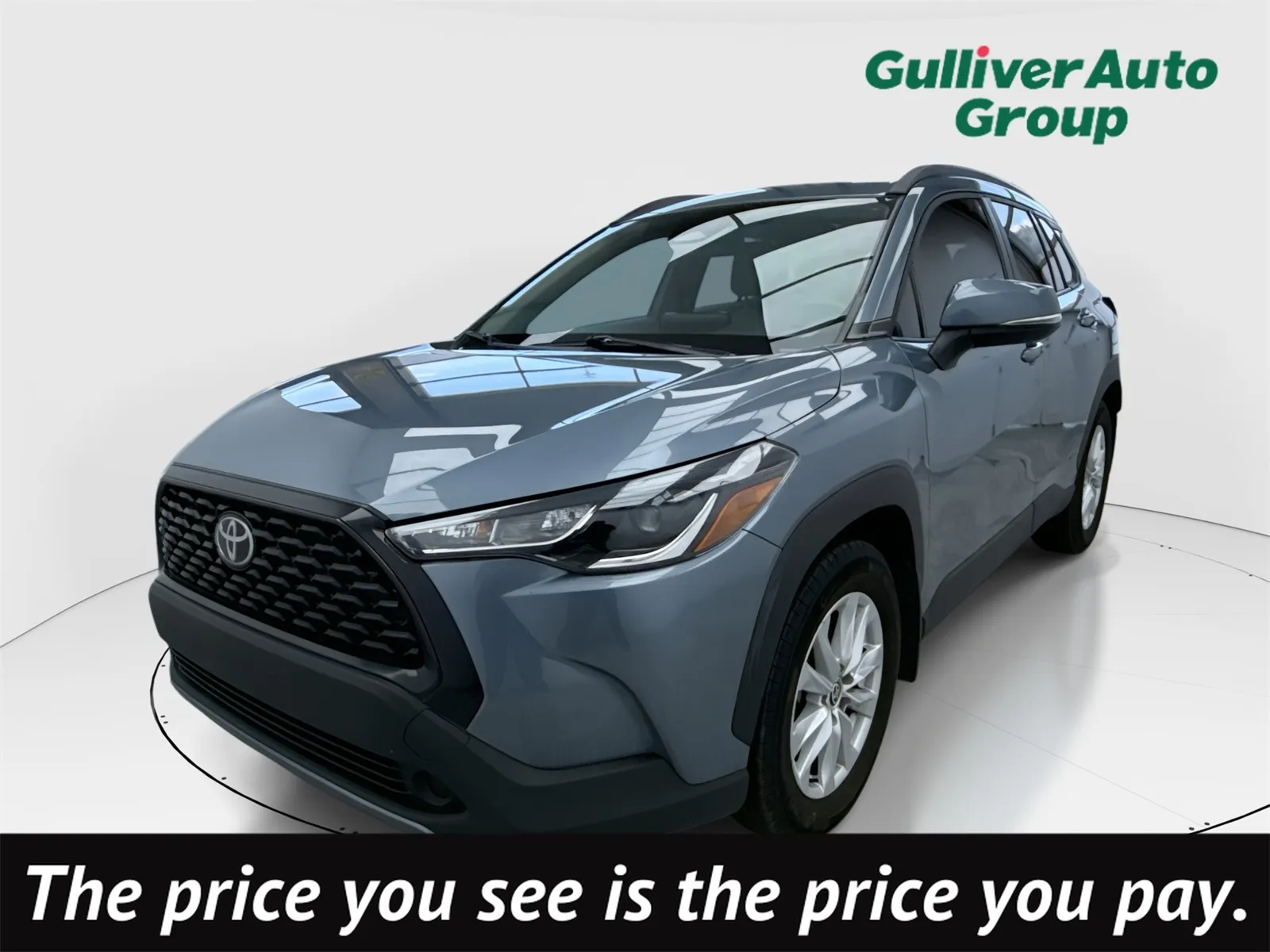 Gray 2023 Toyota Corolla Cross LE for sale in Plano, TX