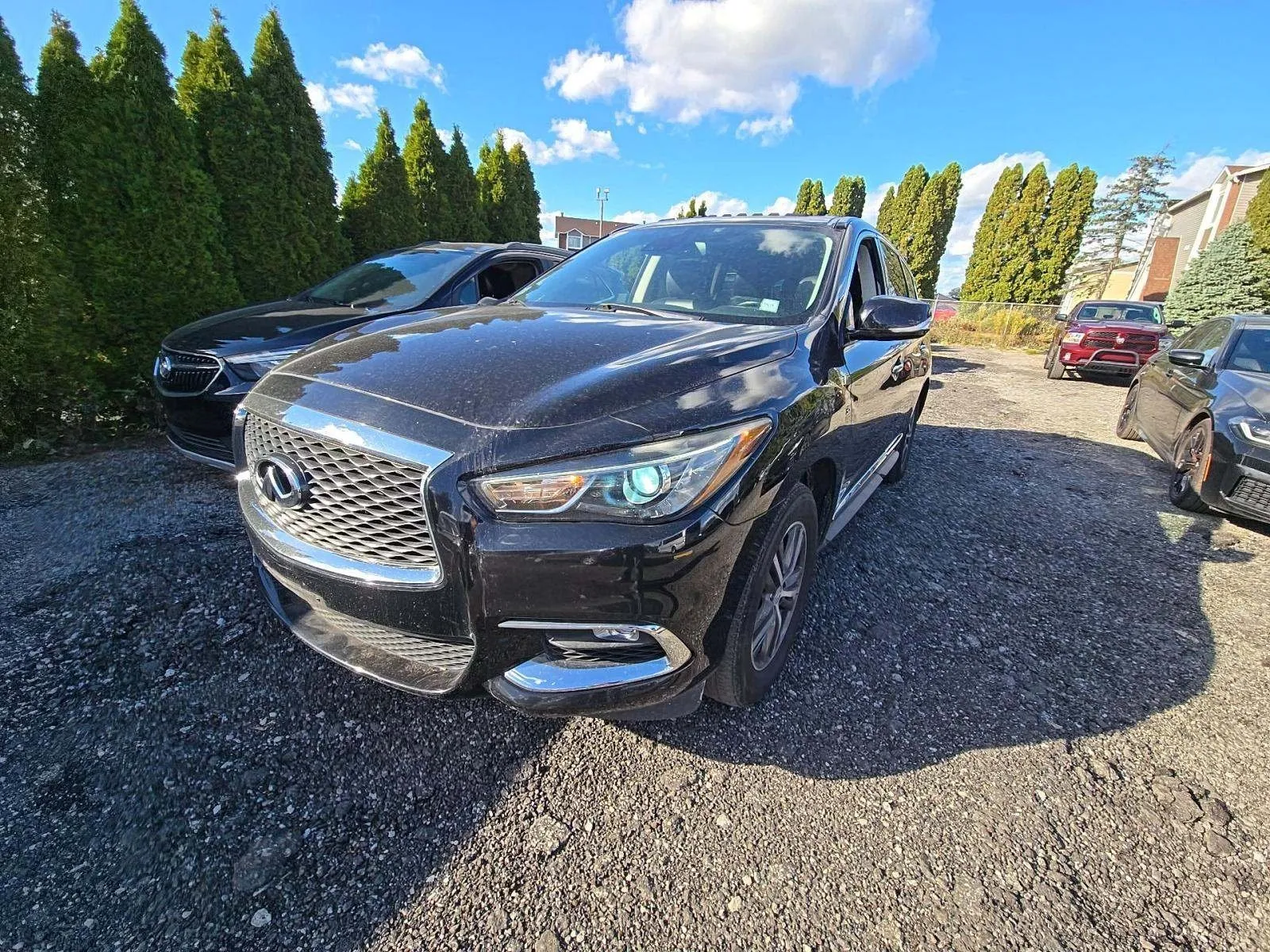 Black 2019 INFINITI QX60 PURE for sale in Plano, TX