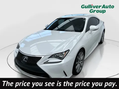 White 2015 Lexus RC 350 for sale in Plano, TX