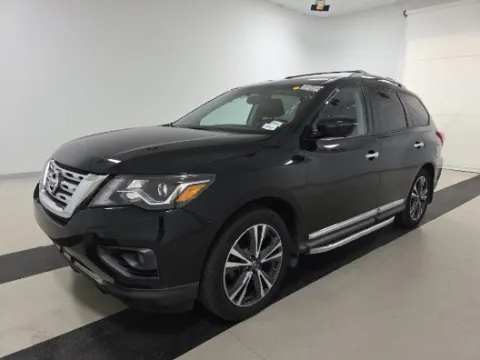 Black 2018 Nissan Pathfinder Platinum for sale in Plano, TX