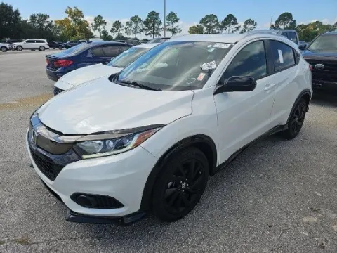 White 2021 Honda HR-V Sport for sale in Plano, TX