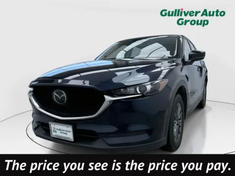 Blue 2021 Mazda CX-5 Touring for sale in Plano, TX