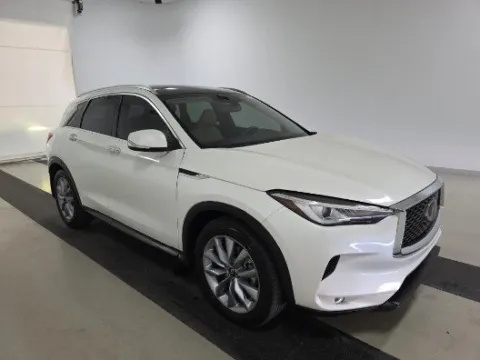 Photos of 2021 INFINITI QX50 LUXE for sale in Plano, TX at Gulliver Auto Group