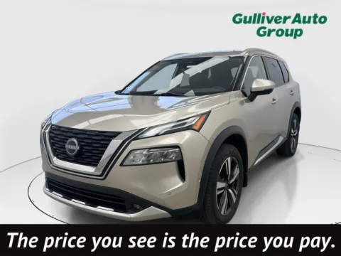 Silver 2022 Nissan Rogue Platinum for sale in Plano, TX