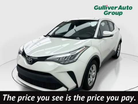 White 2021 Toyota C-HR LE for sale in Plano, TX