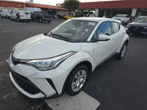 White 2021 Toyota C-HR LE for sale in Plano, TX