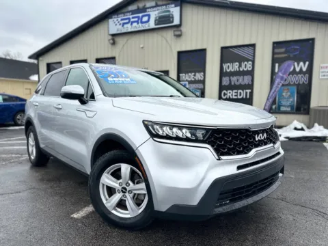Silver 2022 KIA SORENTO LX for sale in Crown Point, IN