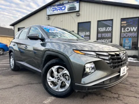 Gray 2023 HYUNDAI TUCSON SE for sale in Crown Point, IN