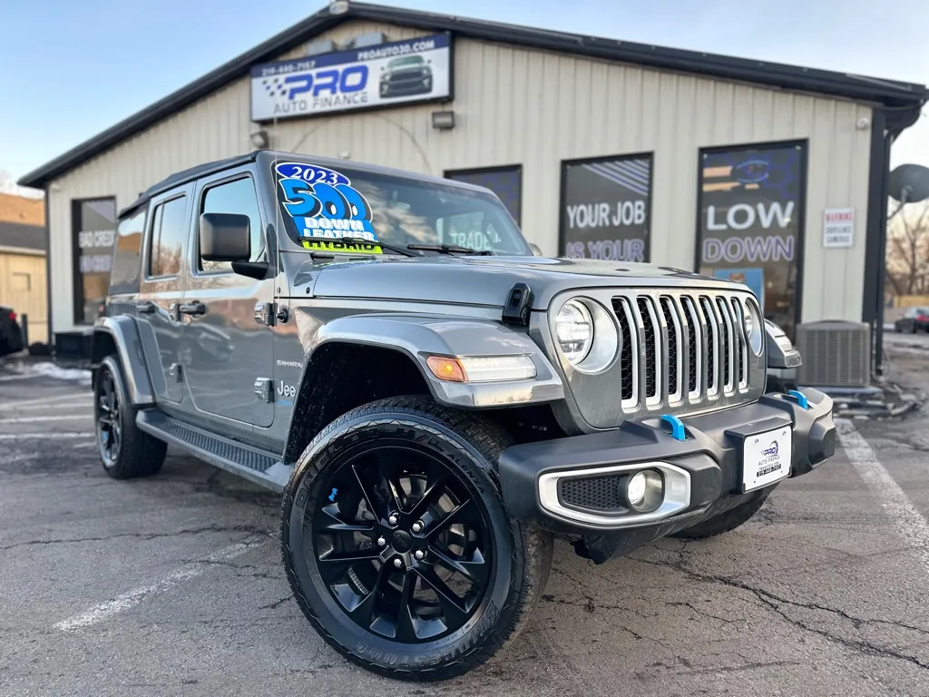 2023 JEEP WRANGLER SAHARA 4XE for sale in Crown Point, IN