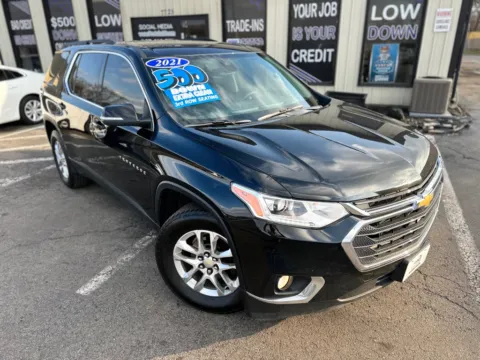 Photos of 2021 CHEVROLET TRAVERSE LT CLOTH for sale in Crown Point, IN at Pro Auto Finance