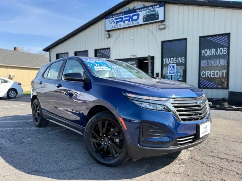 Blue 2023 CHEVROLET EQUINOX LS for sale in Crown Point, IN