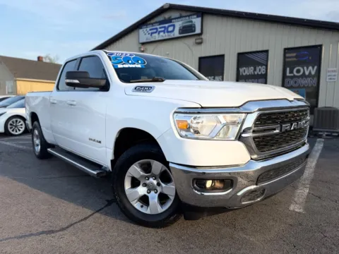 White 2022 RAM 1500 LONE STAR for sale in Crown Point, IN
