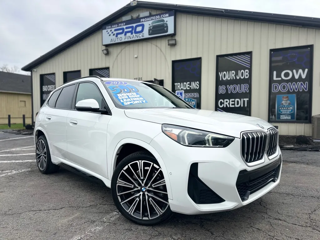 White 2023 BMW X1 XDRIVE28I for sale in Crown Point, IN