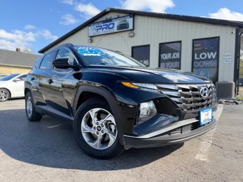 Black 2024 HYUNDAI TUCSON SEL for sale in Crown Point, IN