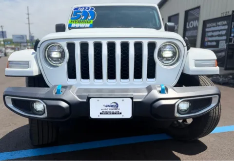 Another view of 2023 JEEP WRANGLER SAHARA 4XE for sale in Crown Point, IN at Pro Auto Finance