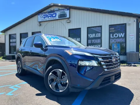 Blue 2025 NISSAN ROGUE SV for sale in Crown Point, IN